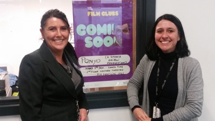 Ania Gentilini (right) and Julie Flanagan, Club Leaders from Waterhead