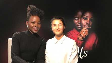 Us star Lupita Nyong'o and reporter Eden sat down to talk all things Us