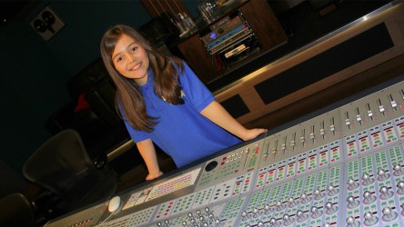 Jess at soundboard