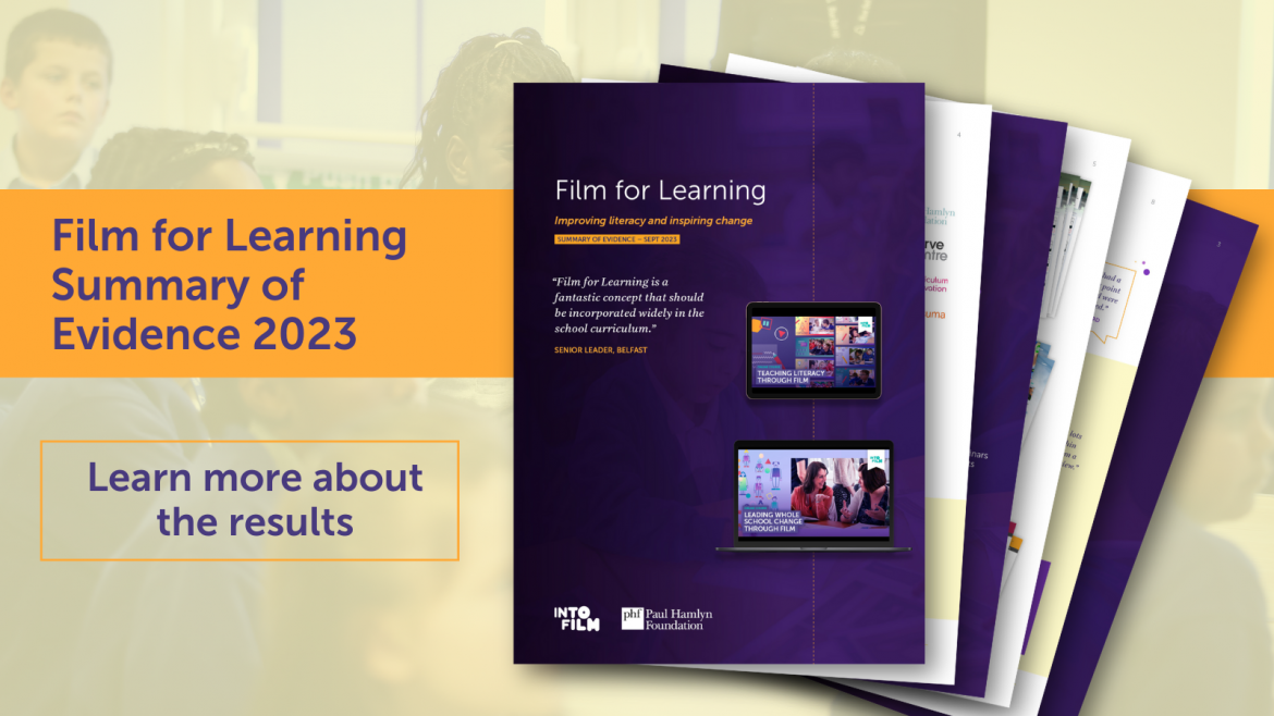 Film for Learning Report 2023 (header)