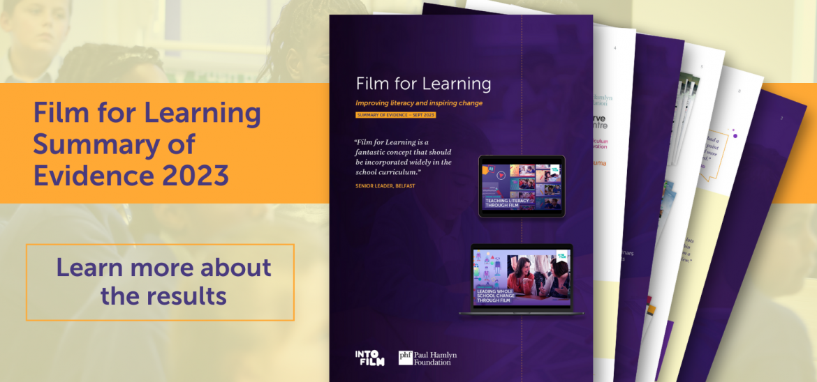 Film for Learning Report 2023 (header)